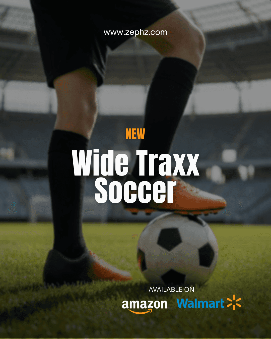 Wide Traxx Soccer Returns in Orange/Black